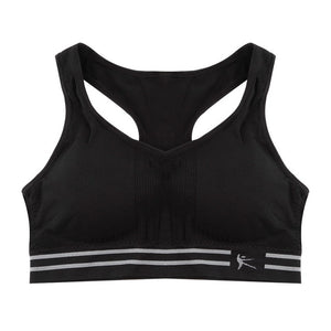 Absorb Sweat Quick Drying Professional Sports Bra,Fitness Padded Stretch Workout Top Vest Running Wireless Underwear for Women