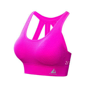 Women Sports Bra Tops High Impact for Fitness Yoga Running Pad Cropped Top SportsWear Tank Yoga Tops Sports Push Up Bra Women