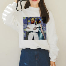 Load image into Gallery viewer, Van Gogh Funny Harajuku Vogue Hoodies Women Autumn Oil Print Warm Aesthetic Ullzang Sweatshirts 90s Van Gone Meme Hoody Female