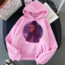 Load image into Gallery viewer, Ariana Grande Thank You Next Harajuku Graphic Hoodie Women 90s Ullzang 7 Rings Funny Sweatshirt Don&#39;t Call Me Angel Hoody Female