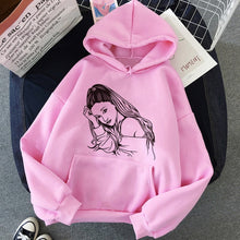 Load image into Gallery viewer, Ariana Grande Thank You Next Harajuku Graphic Hoodie Women 90s Ullzang 7 Rings Funny Sweatshirt Don&#39;t Call Me Angel Hoody Female