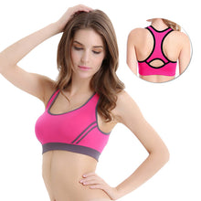 Load image into Gallery viewer, Women Sports Bra Underwear Sexy Mesh Breathable Sports Top Push Up Female Gym Fitness Sportwear Female Seamless Running Yoga Bra