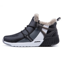 Load image into Gallery viewer, ONEMIX Waterproof Snow Boots Women Sneaker Men Trainers Walking Outdoor Athletic Comfortable Warm Wool Shoes Sports de loisirs